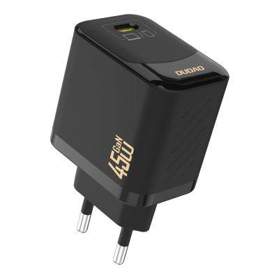2. Dudao A28C 45W GaN Wandladegerät + USB-C Kabel - Schwarz