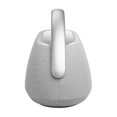3. Harman/Kardon Go + Play 3 Tragbarer Stereo-Lautsprecher, Grau/Silber, 160 W