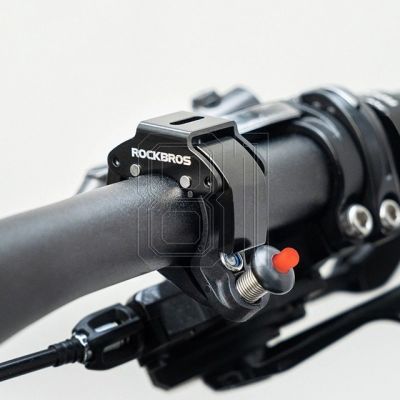 4. Rockbros 34210006001 C-förmige Fahrradklingel, Schwarz 
