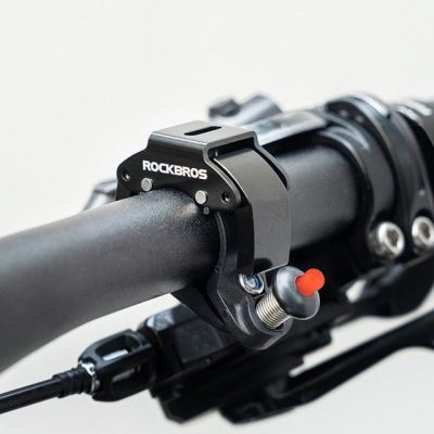 4. Rockbros 34210006001 C-förmige Fahrradklingel, Schwarz 