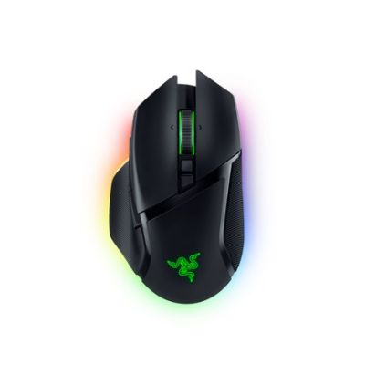 9. Razer Basilisk V3 Pro Maus, rechte Seite, kabellos (RF), Bluetooth, USB Typ-C, optisch, 30000 DPI