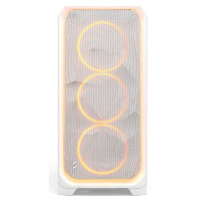 2. Fractal Design Meshify 3 XL Ambience Pro RGB Clear Tint White ATX-Gehäuse