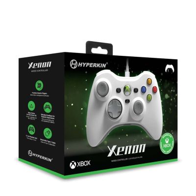 5. Hyperkin M01368 Weißes USB-Gamepad Analog/Digital für PC, Xbox One, Xbox One S, Xbox One X, Xbox Series S, Xbox Series X