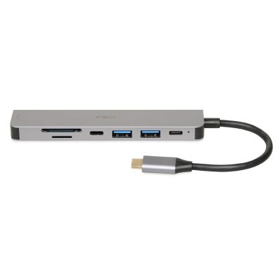 3. IBOX HUB USB IUH3SL4K SLIM USB 3.2 HDMI 4K PD 100W