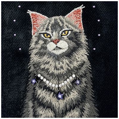 6. Nimmy Lucky Fashion Cat MagSafe Hülle für iPhone 17 Pro Max - Schwarz