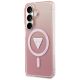 2. Guess IML Gradient Triangle MagSafe Hülle für Samsung Galaxy S26 - Pink