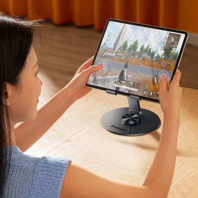 10. Wozinsky WRS-DSY84SS 360° drehbarer Tablet-Ständer aus Aluminium, Grau