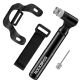 4. Rockbros JG-PB-11 Werkzeugset mit Pumpe und Löffelflicken-Multitool – Schwarz