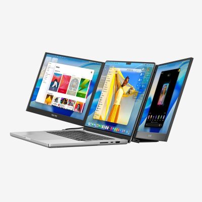 3. Mobile Pixels Trio 3 Pro – Set aus zwei tragbaren Monitoren, 14,1" IPS LCD, 60 Hz, 2240 × 1400p