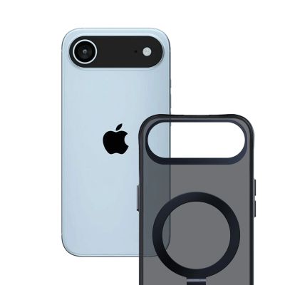6. 3mk Smoke Case Mag&Stand für iPhone Air - Schwarz