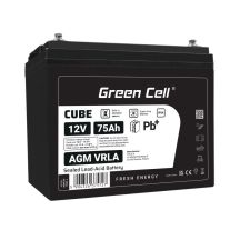 Green Cell AGM12V75AH-J Bleiakkumulator (VRLA) 12 V 75 Ah