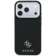 3. Guess Saffiano Small 4G & Classic Logo MagSafe Hülle für iPhone 17 Pro Max / 18 Pro Max - Schwarz