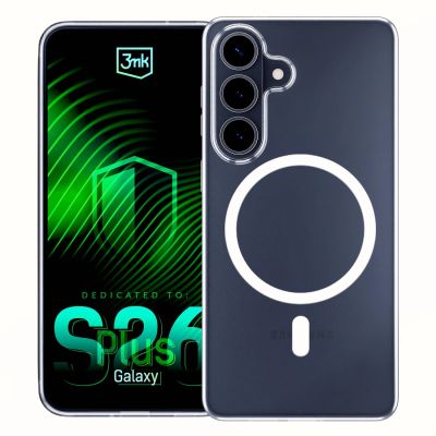 6. 3mk Clear MagCase für Samsung Galaxy S26+ - transparent