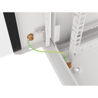 16. Lanberg WF01-6404-10S 4HE Rack-Wandschrank Grau