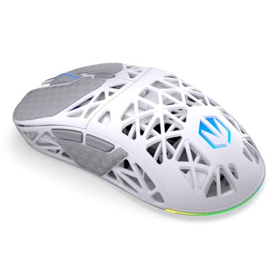 6. ENDORFY LIV Plus Kabellose Gaming-Maus in Onyxweiß, beidhändig bedienbar, Bluetooth, optisch, 26000 DPI