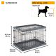 10. FERPLAST Superior 90 - Hundekäfig - 92 x 58,5 x 62,5 cm