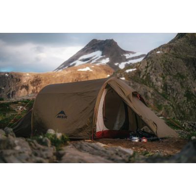 18. MSR Tindheim 3-Personen-Tunnelzelt Grün