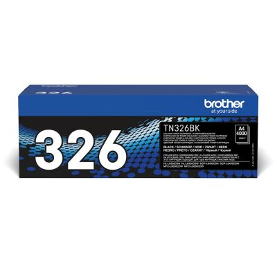 10. Brother Toner Schwarz TN326BK=TN-326BK, 4000 Seiten