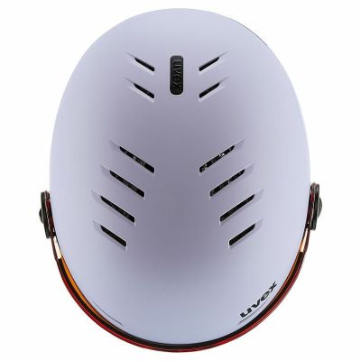 3. Uvex Skihelm Rocket Jr. Visor, Lavendel