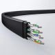 7. Ugreen NW102 50178 flaches LAN-Ethernet-Kabel Kat. 6 10m - schwarz