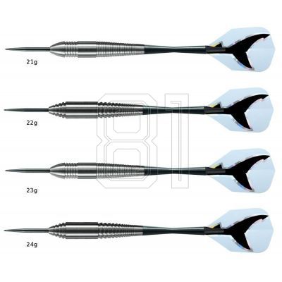 4. Harrows Silver Shark Steeltip Darts HS-TNK-000013224