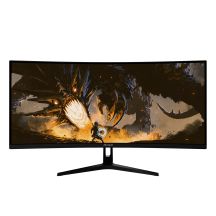 Arozzi Nova 34" Curved Computermonitor 86,4 cm (34") 3440 x 1440 px 4K Ultra HD LED Schwarz