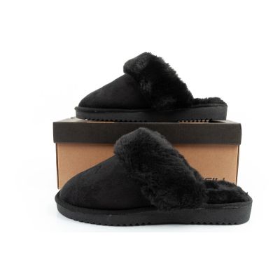 10. O'neill Pomnio Damen Hausschuhe, isolierte Slipper, modisch, warm, Schwarz