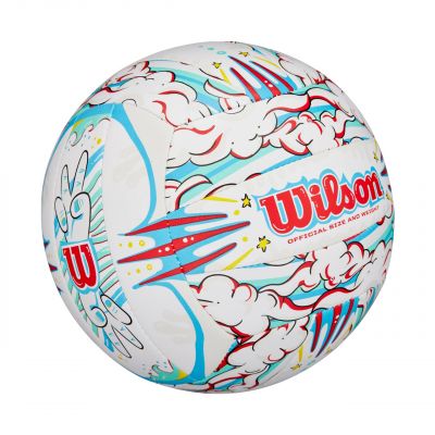 5. Wilson Graffiti Peace VB Volleyball Neu WV4008302XBOF