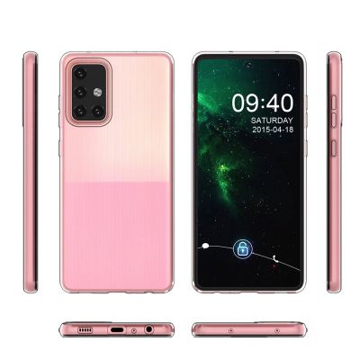 4. Gelhülle für Ultra Clear 0,5 mm Samsung Galaxy A73 transparent