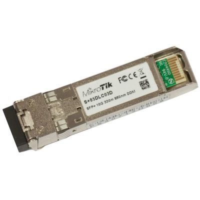 Mikrotik S+85DLC03D Netzwerk-Transceiver-Modul 10000 Mbit/s SFP+ 850 nm Glasfaser