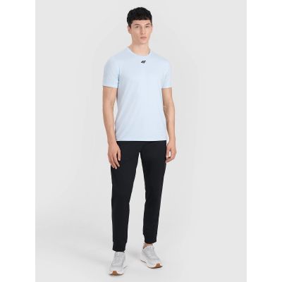 5. Schnelltrocknendes Herren-Trainingsshirt 4F 4FWAW25TFTSM1522-34S