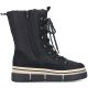 2. Wasserfeste Damen-Schneestiefel mit dicker Sohle, schwarz, Rieker Y6380-00