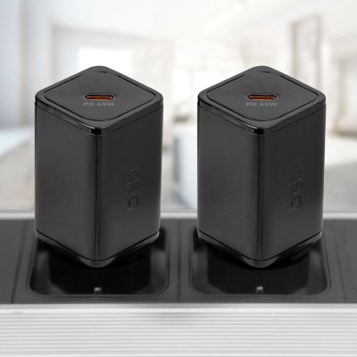 4. SBS TETRGAN1C45W 45-W-GaN-USB-C-Wandladegerät mit Power Delivery – Schwarz