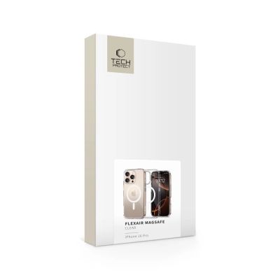 4. Tech-Protect FlexAir MagSafe Case für iPhone 16 Pro – Transparent