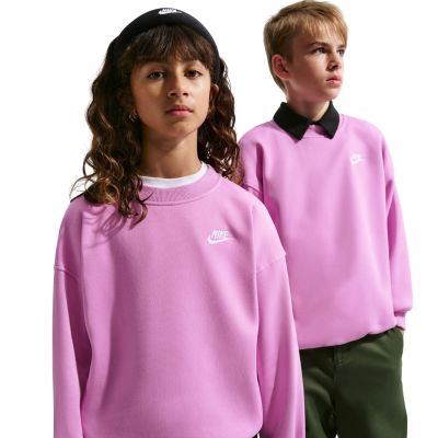 3. Nike Sportswear Club Fleece Kinder-Sweatshirt Rosa FD2923 503