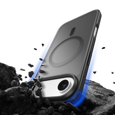 9. Dux Ducis Yind iPhone 17 Air Hülle kompatibel mit MagSafe - Schwarz