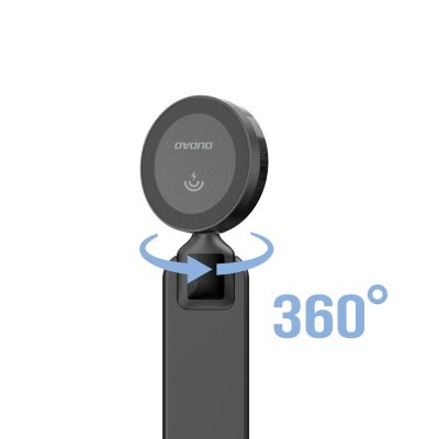 8. Dudao F21 Pro 15W MagSafe induktives Autoladegerät - Schwarz