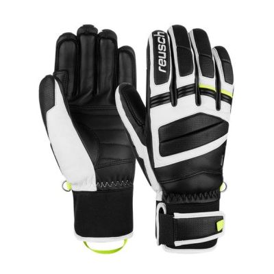 REUSCH Master Pro Handschuhe Gr. 8,5 schwarz-weiß-gelb
