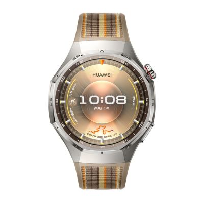 Huawei WATCH GT6 PRO 3,73 cm (1.47") AMOLED 46 mm Digital 466 x 466 px Touchscreen Schwarz, Titan GPS