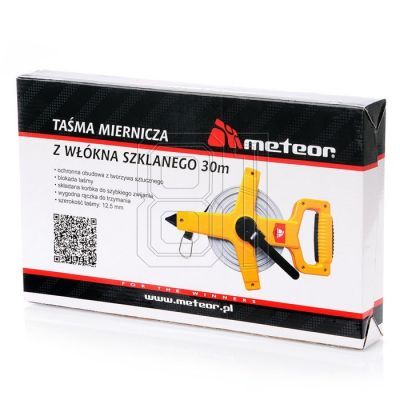 4. Meteor 30m Maßband mit Griff 38307