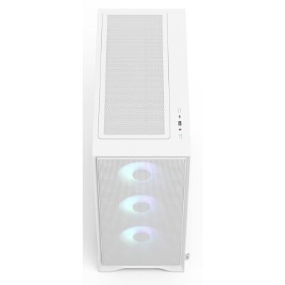 4. Fractal Design Pop 2 Air Weiß TG RGB Midi-Tower Weiß