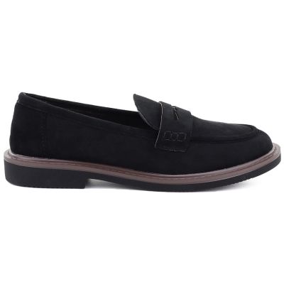 6. Schwarze Damen-Wildlederschuhe von Vinceza, Modell 62335