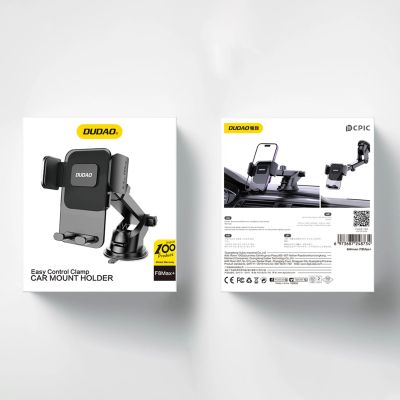 13. Dudao F8Max+ Autohalterung für Armaturenbrett oder Windschutzscheibe - Schwarz