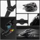5. Rockbros LK-99 Mountainbike-Helm mit verstellbarem Visier und Magnetverschluss, Größe 58–62 cm – Titan