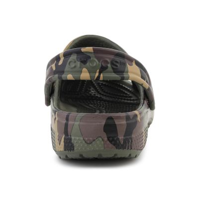 5. CROCS CLASSIC CAMOUFLAGE CLOG K ARMY GREEN/MULTI 211879-3TC