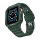 2. Schutzarmband für Apple Watch 42/44/45 mm Panzergehäuse-Armband - Grün