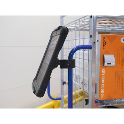 12. Robuste Tough Clamp XL passive Halterung für Laptop, Handy/Smartphone, Tablet/UMPC, Schwarz