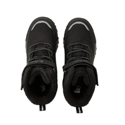 3. Schwarze Stiefeletten von Lee Cooper mit Klettverschluss