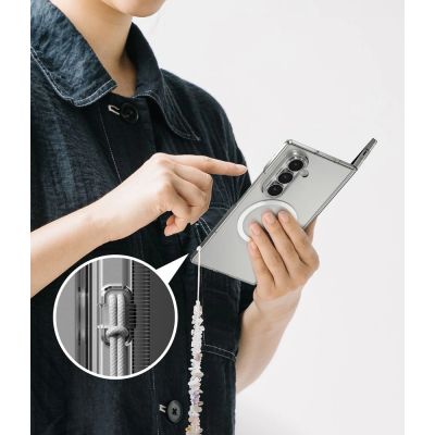 8. Ringke Slim Magnetic MagSafe Hülle für Samsung Galaxy Z Fold 8 - Transparent