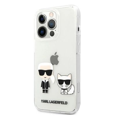 2. Transparente Karl Lagerfeld Karl & Choupette Hülle für iPhone 13 Pro / 13 - Transparent